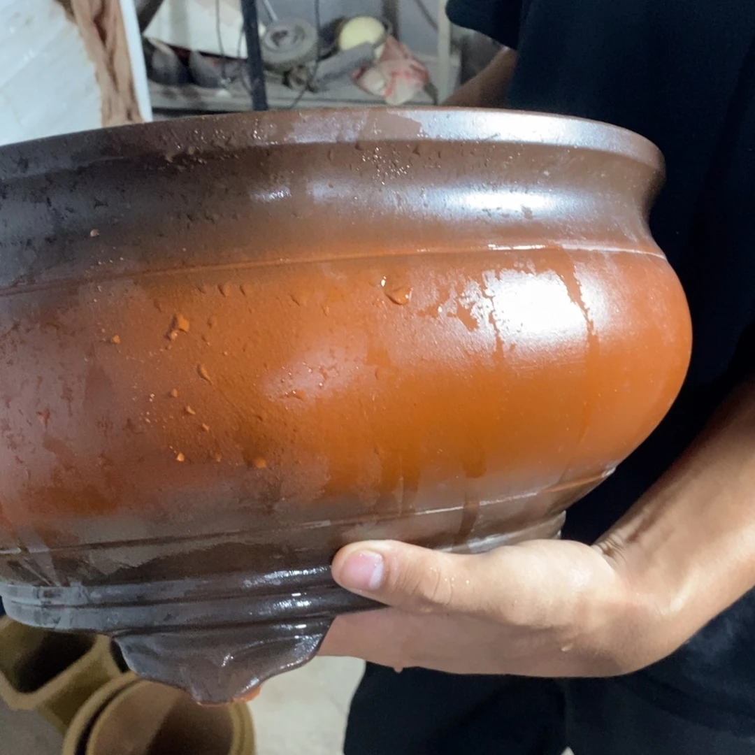 紫砂花盆口径口径31 15