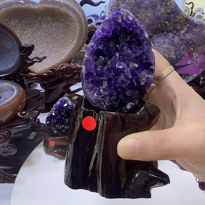 珠宝半成品水晶未镶嵌