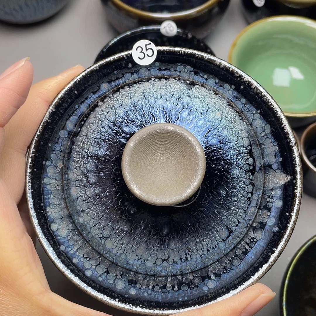 茶盏35号漂亮的主人杯微瑕