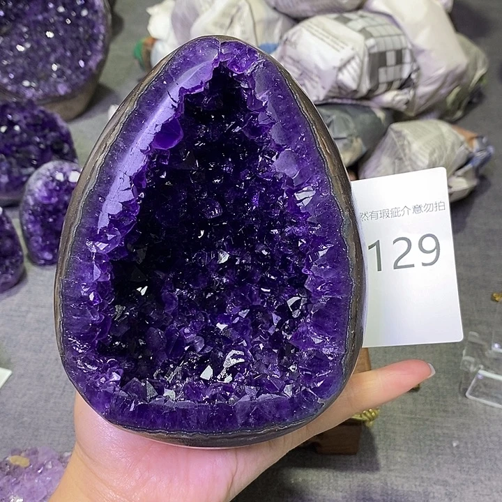 未镶嵌珠宝半成品紫晶
