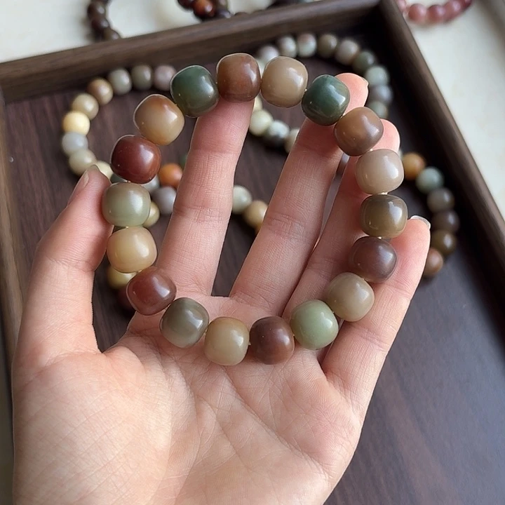 菩提根/象牙果手串卡14干磨万圣节