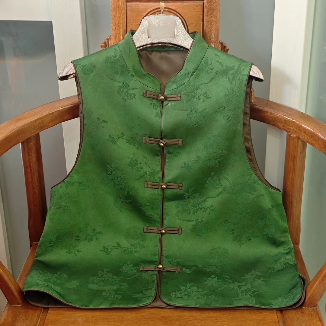 【燕珍时装】2025秋季新款757084新中式时尚潮流马甲 欧