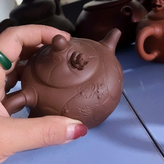 全手工制作宜兴紫砂壶
