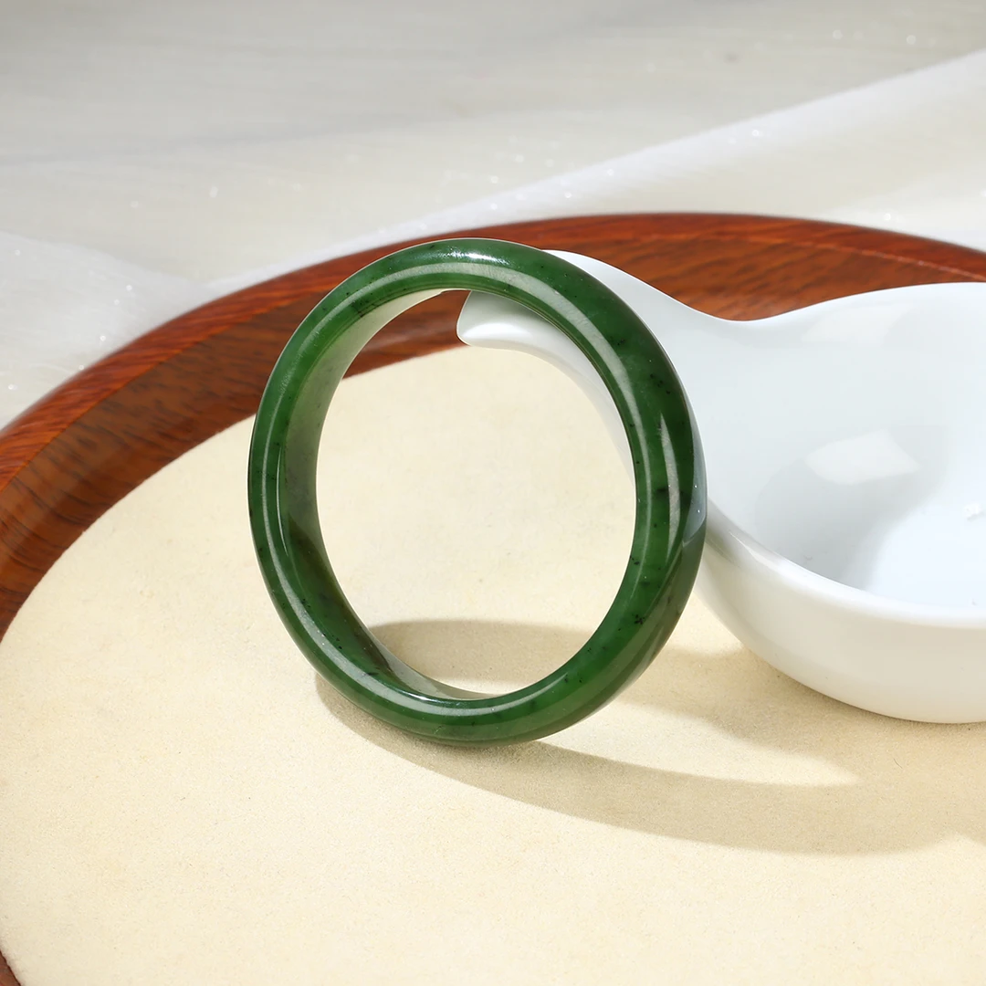 【麦子家族新年大促】天然和田玉手镯女百搭礼物送礼 SZ155-