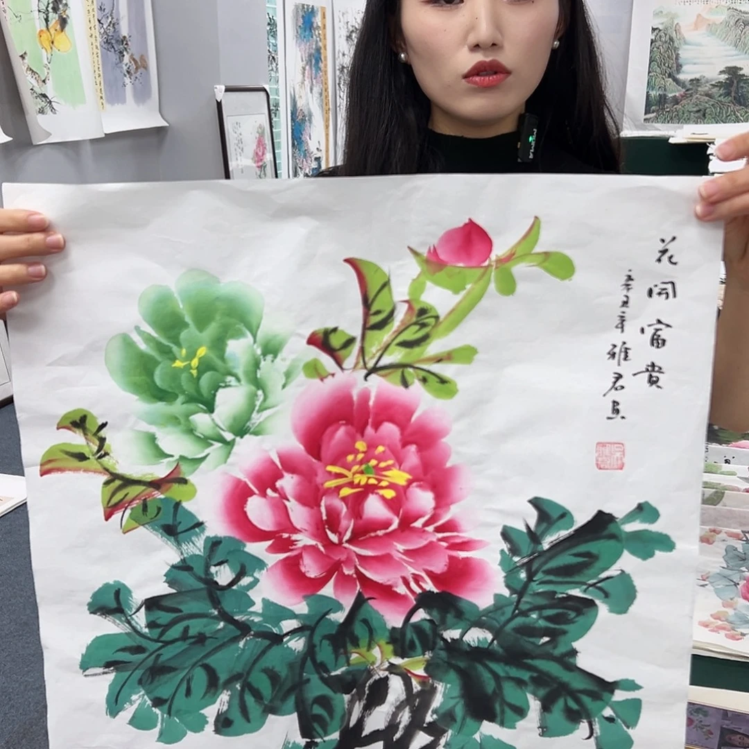 国画纯手绘国画大甩卖