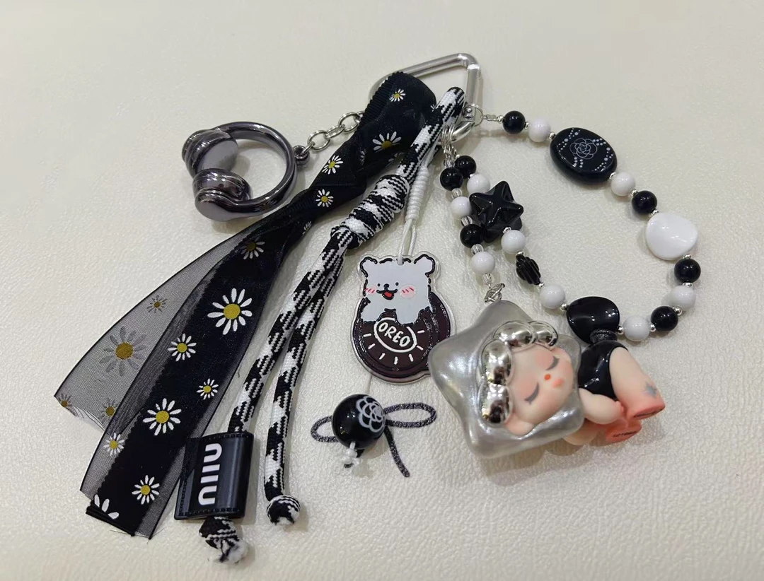 重工miu系包挂diy可爱饰品挂件钥匙扣