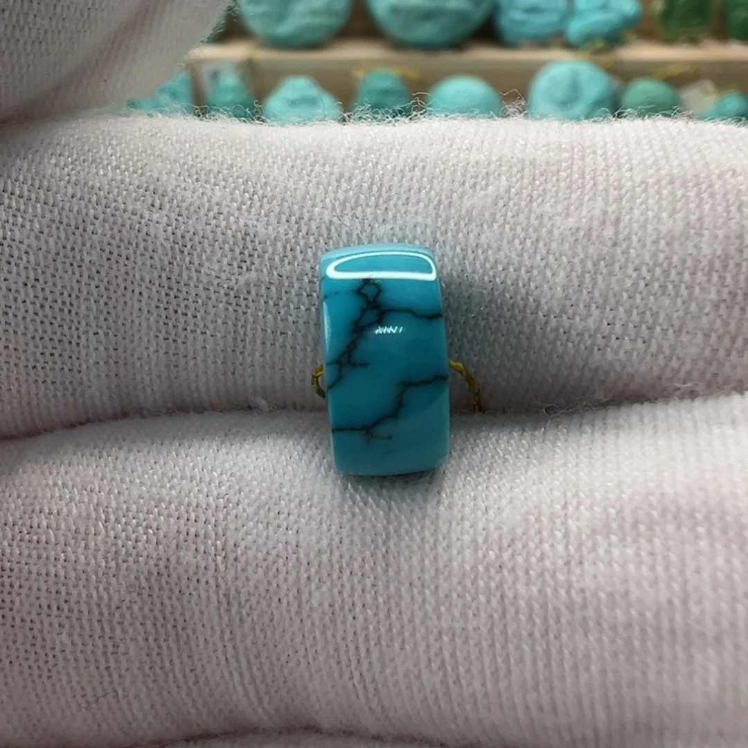 未镶嵌绿松石直切珠10.5mm