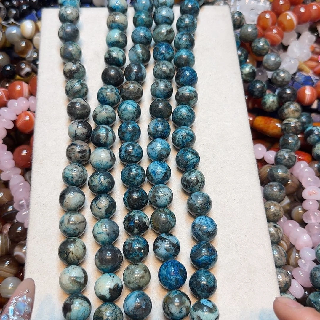 玛瑙/玉髓未镶嵌珠宝半成品14mm天然石一条