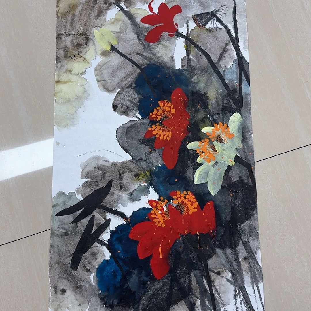 国画用****5国画作品展。国画^_^