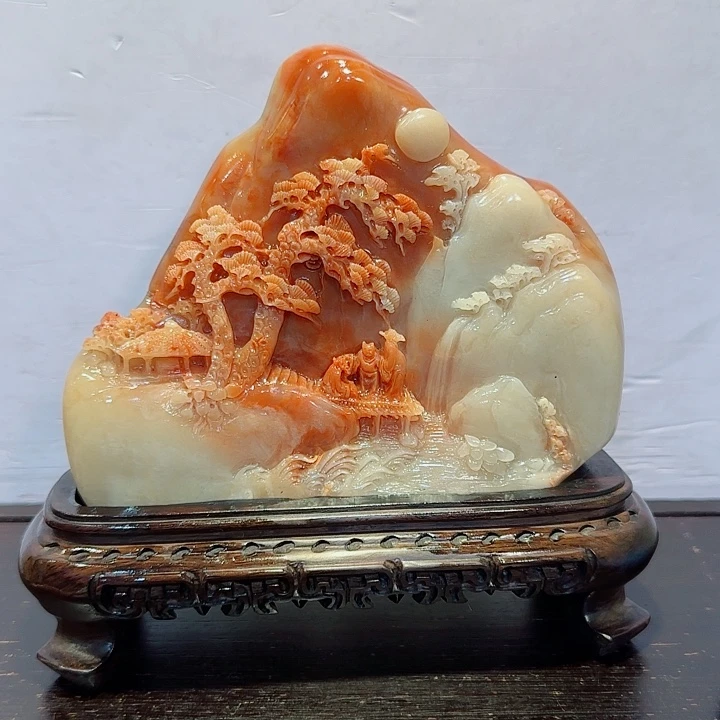 8***6寿山石寿山石摆件精品
