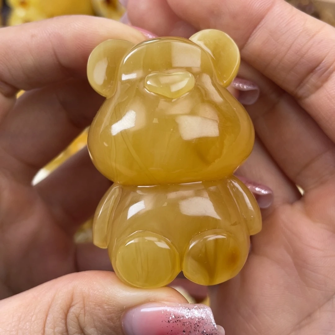 琥珀裸石未镶嵌蜜蜡