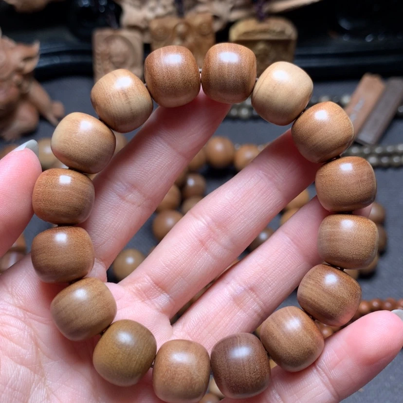 【闪购商品】檀香木手串/手链13*14横纹处理价