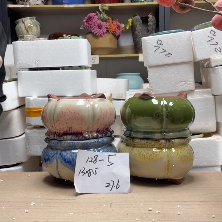 粗陶多肉花盆微瑕500