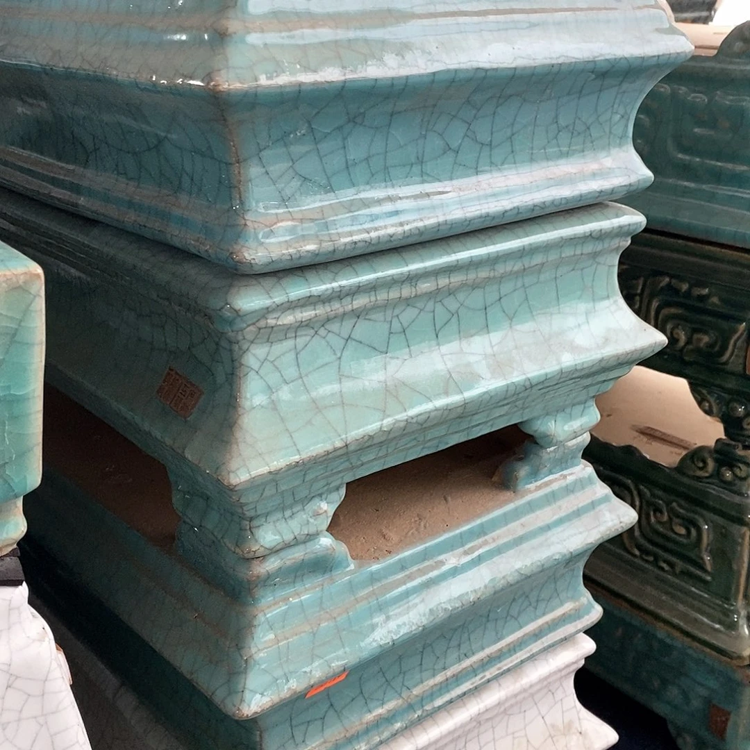 红陶彭**派石湾盆石湾盆