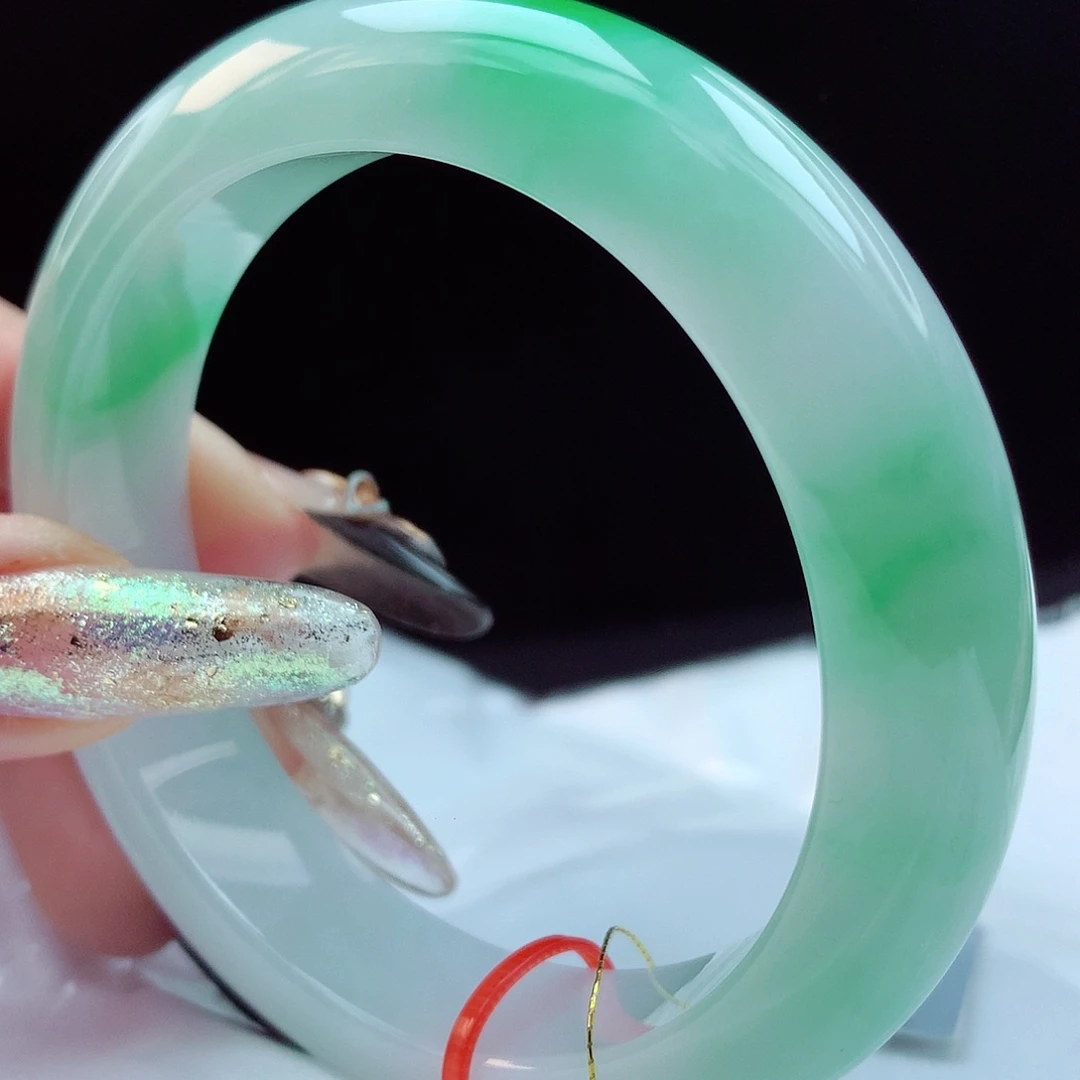 未镶嵌手镯翡翠56圈5015