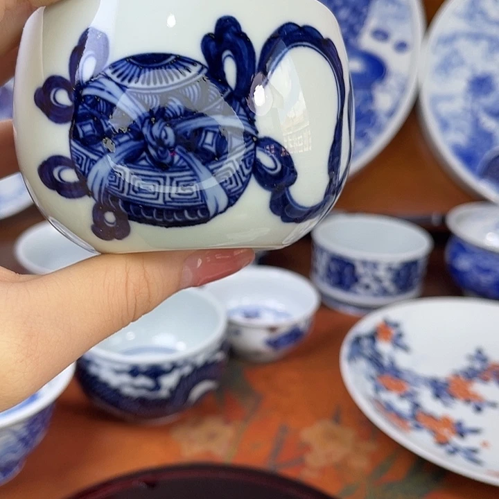 其他景德镇陶瓷绣花球