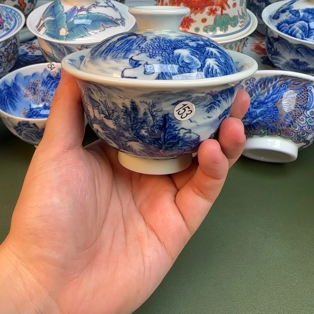 彦祖纯手工手绘茶具153