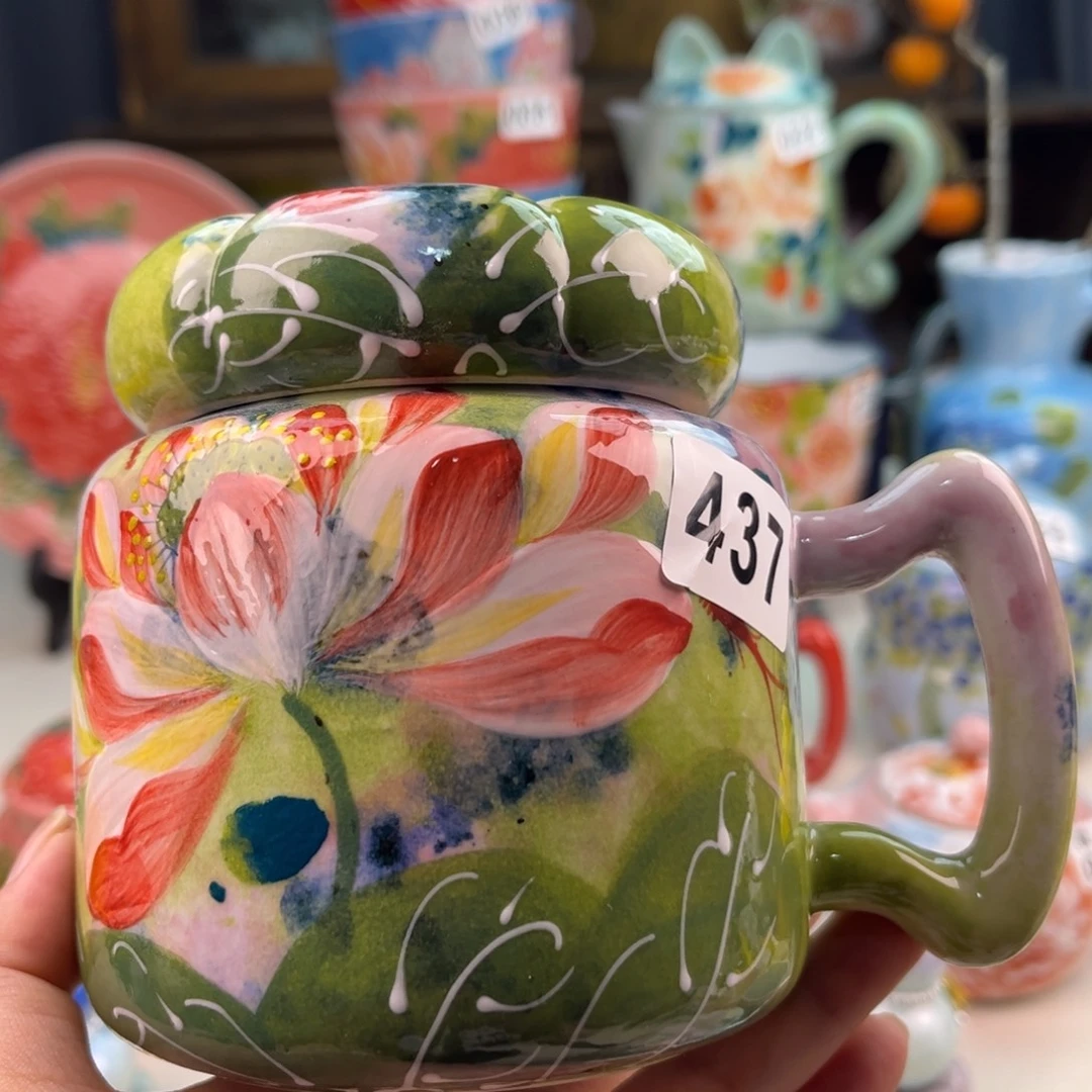 景德镇手工手绘陶瓷茶具