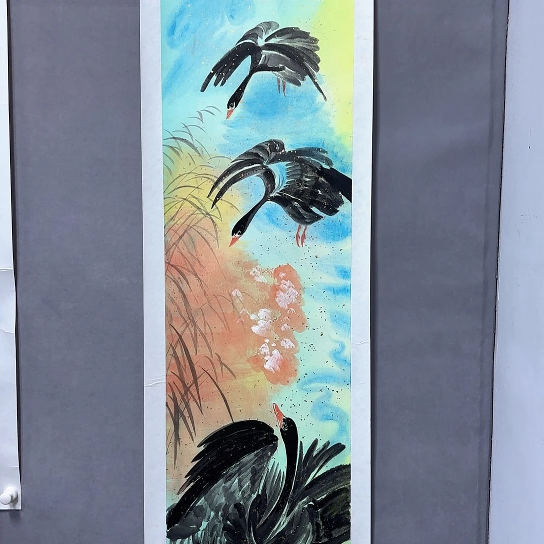 国画国画纯手绘作品请放心去藏