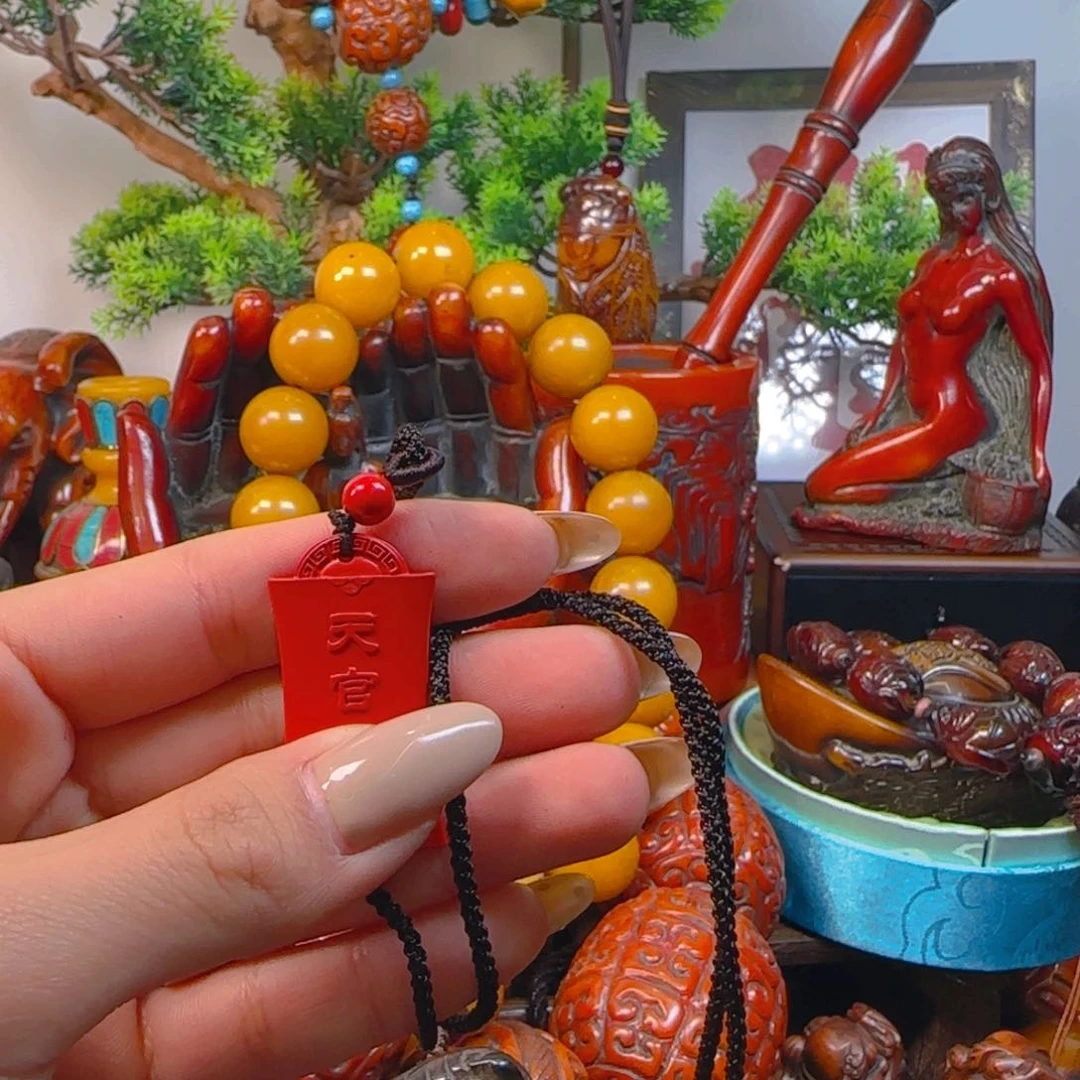 滴血莲花菩提吊坠