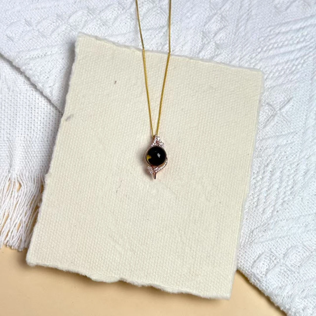 【花姐专属】SZHP110090 S925DIY经典镶石吊坠