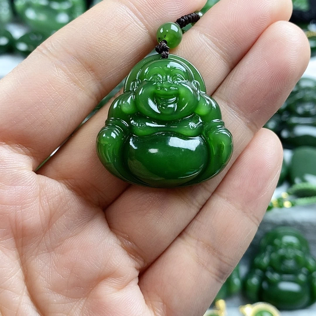 和田玉（碧玉）未镶嵌颈饰