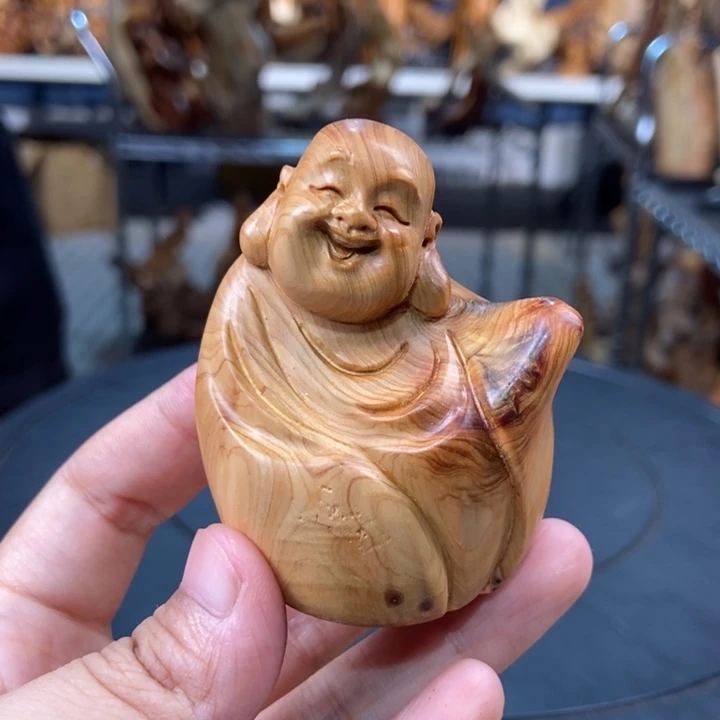 柏木（崖柏）手把件