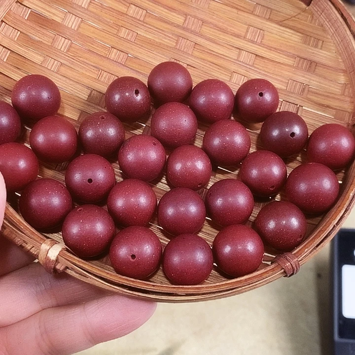 红麝香1.5天然中药材合香珠到手30颗打底微瑕