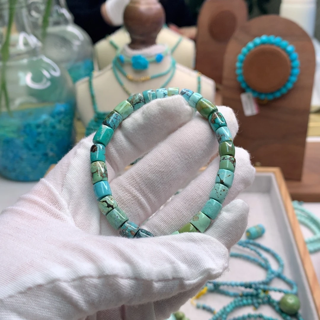 绿松石未镶嵌饰品