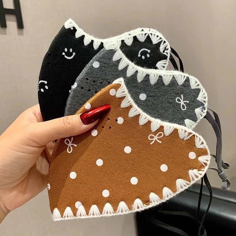 冬季保暖口罩调节立体女士高颜值户外骑行防寒面罩加厚防冻脸XXL