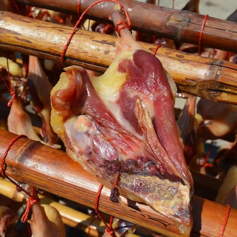 【咸鸭腿】安徽特产风干咸鸭腿手工香味腊鸭腿腊肉家乡传统风干腊鸭