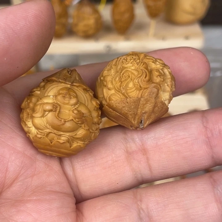 橄榄核手串/手链康*福38橄榄雕刻