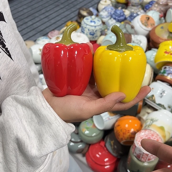 茶叶罐陶瓷家用储物罐瑕疵福利品介意勿拍