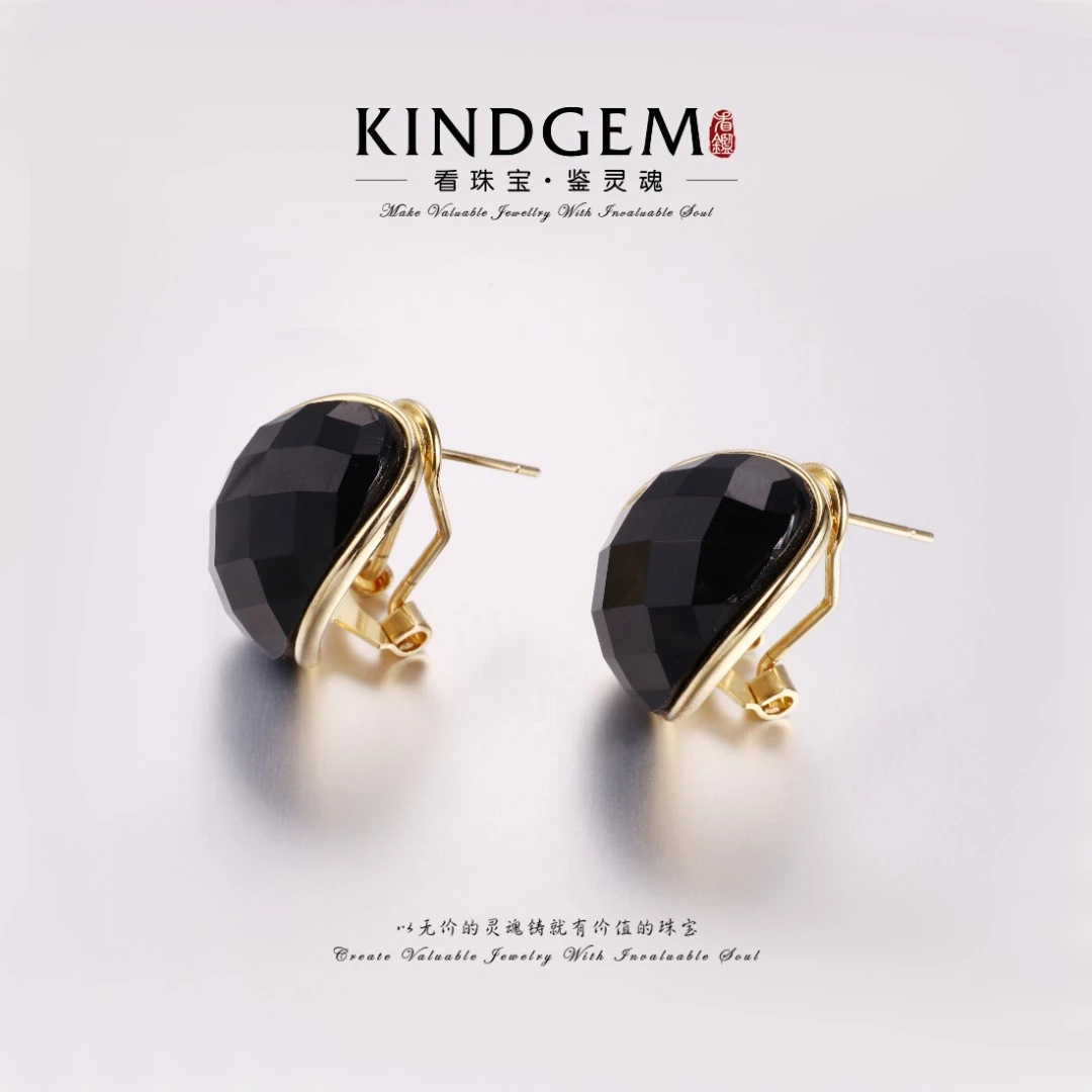 铜合金耳饰 简约轻奢个性经典百搭精致气质时尚耳环 C-32788