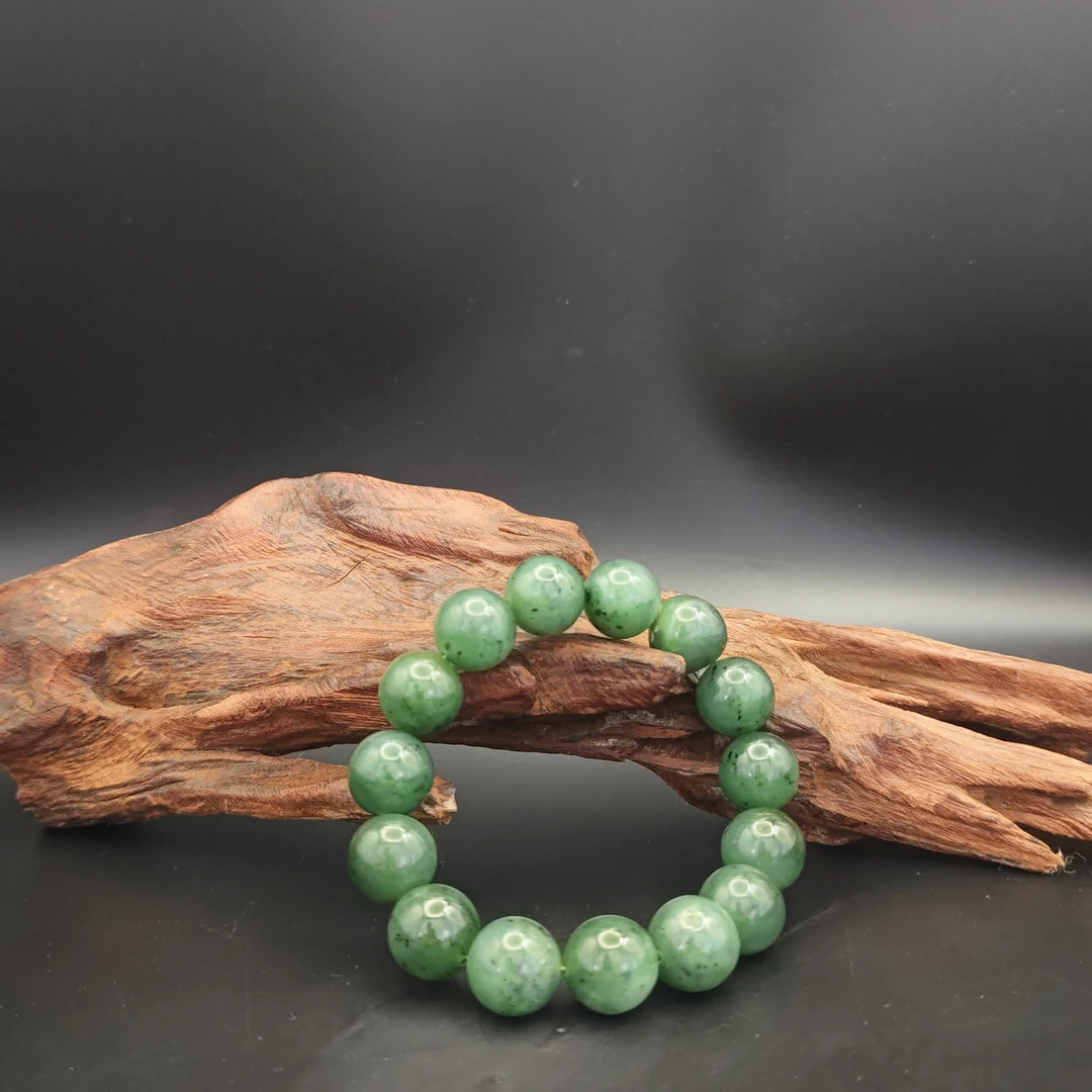 Z和田玉碧玉手串（4111）16