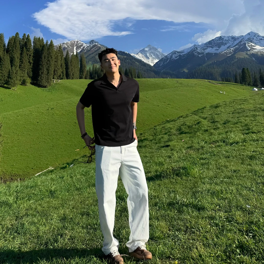 SANBAI 叁佰【300克珠帆】重磅全棉肌理感帆布直筒牛仔长裤