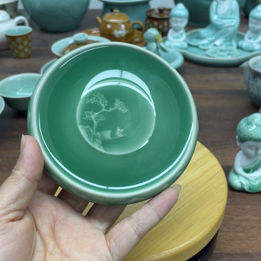 微瑕特价青瓷青瓷