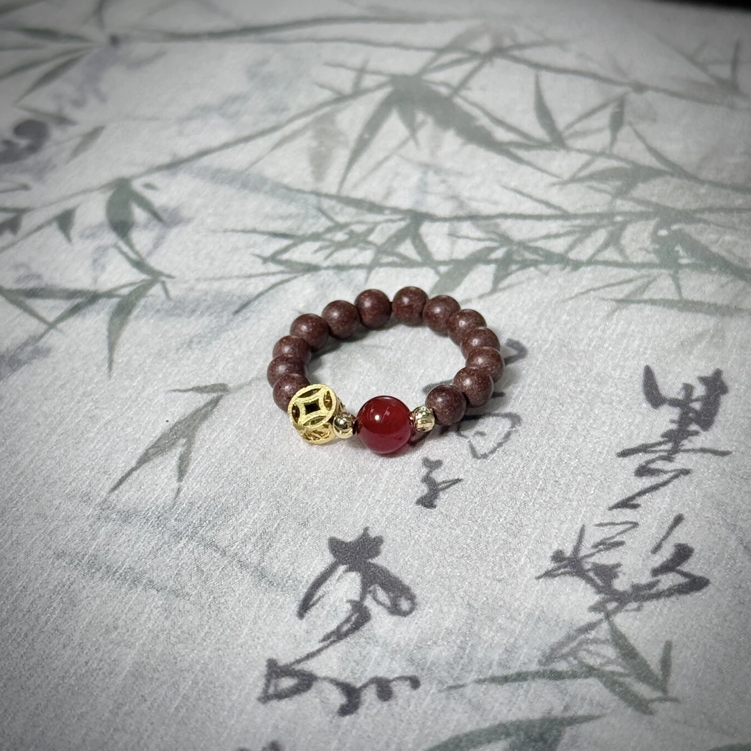 【旷野戒指古钱款】古法合香饰品