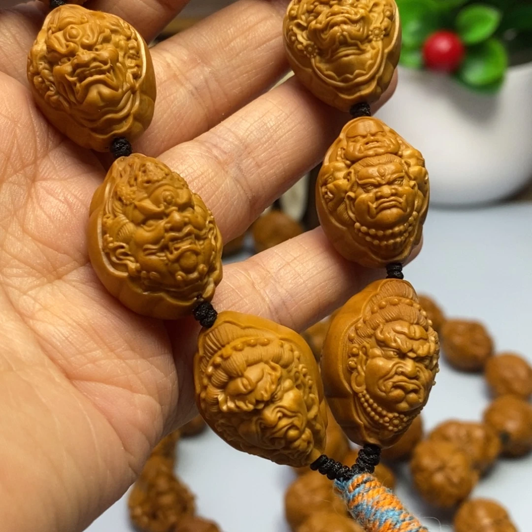 橄榄核手串/手链大黑天黄财神冥王