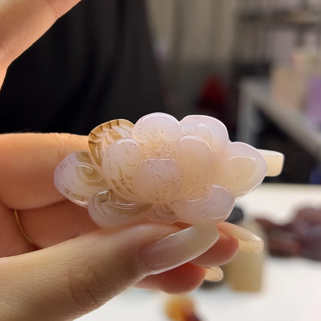 玛瑙/玉髓未镶嵌吊坠(不含链)