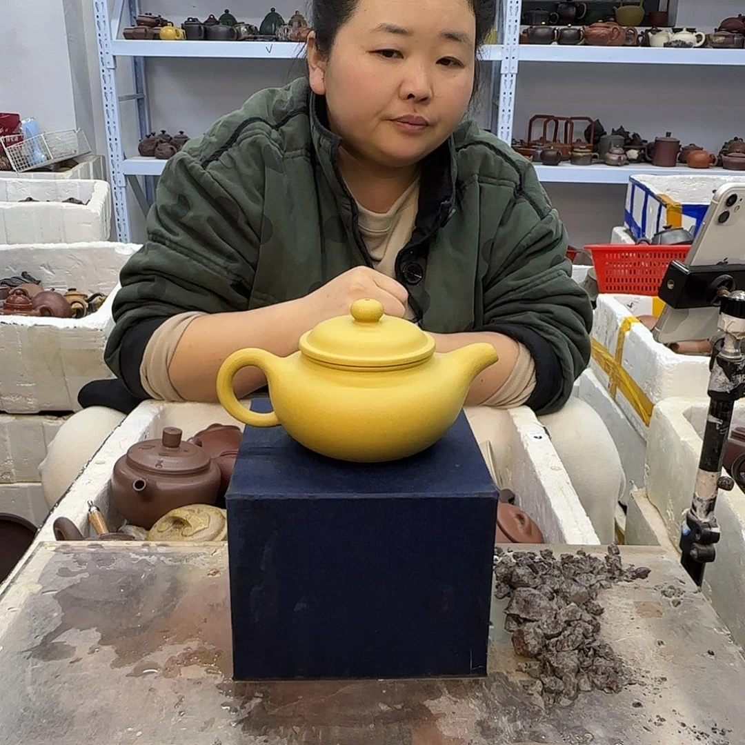 紫砂茶壶宜兴紫砂壶瑕疵处理