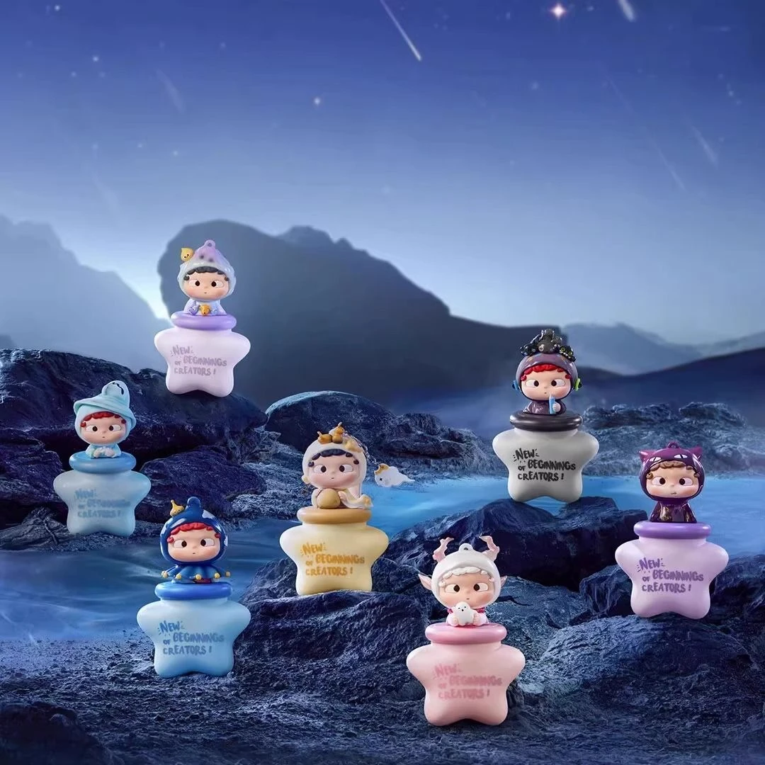 【拆盒】Heyone哦崽OZAI造物第七章系列发光小夜灯挂件盲盒周边