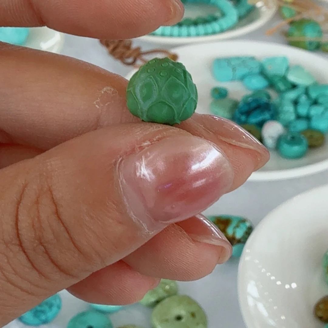 绿松石未镶嵌配饰