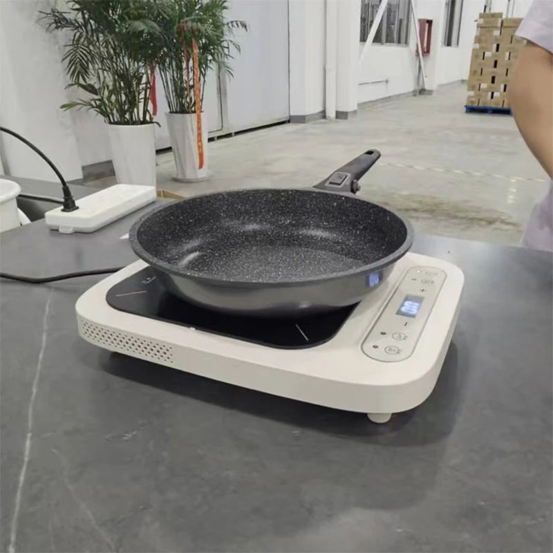 【28cm】摩瑟家居【德国SDL麦饭石平底锅28cm银灰】HAZC