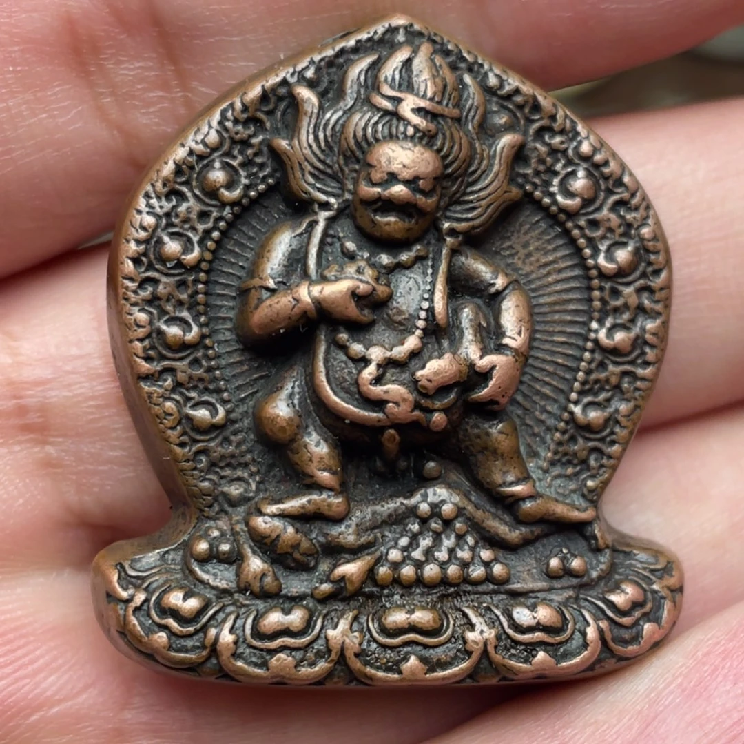 吊坠紫铜、脖挂、黑财