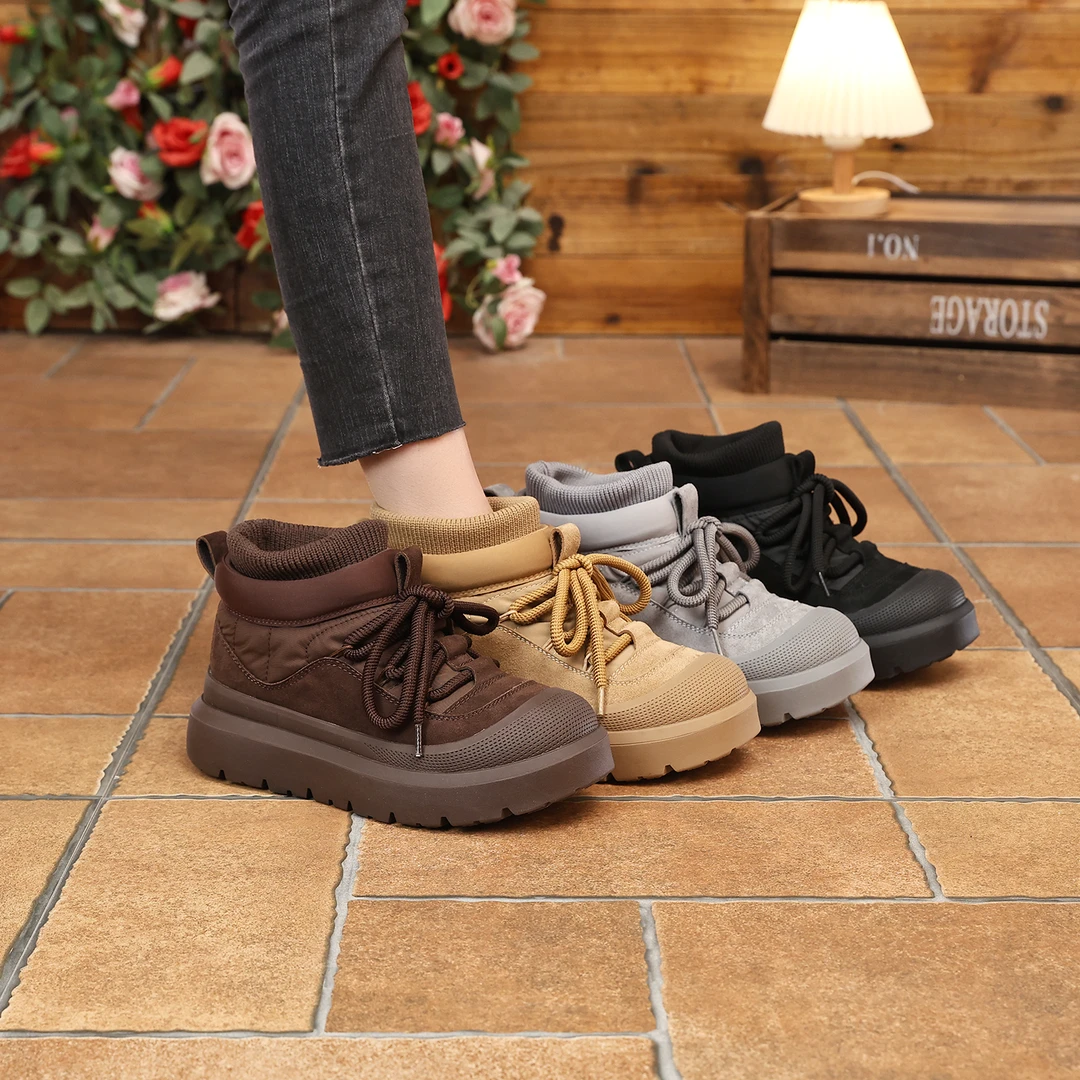 IG/IG现货增高4CM2025冬季时尚百搭爆款潮流高级复古风女鞋60259