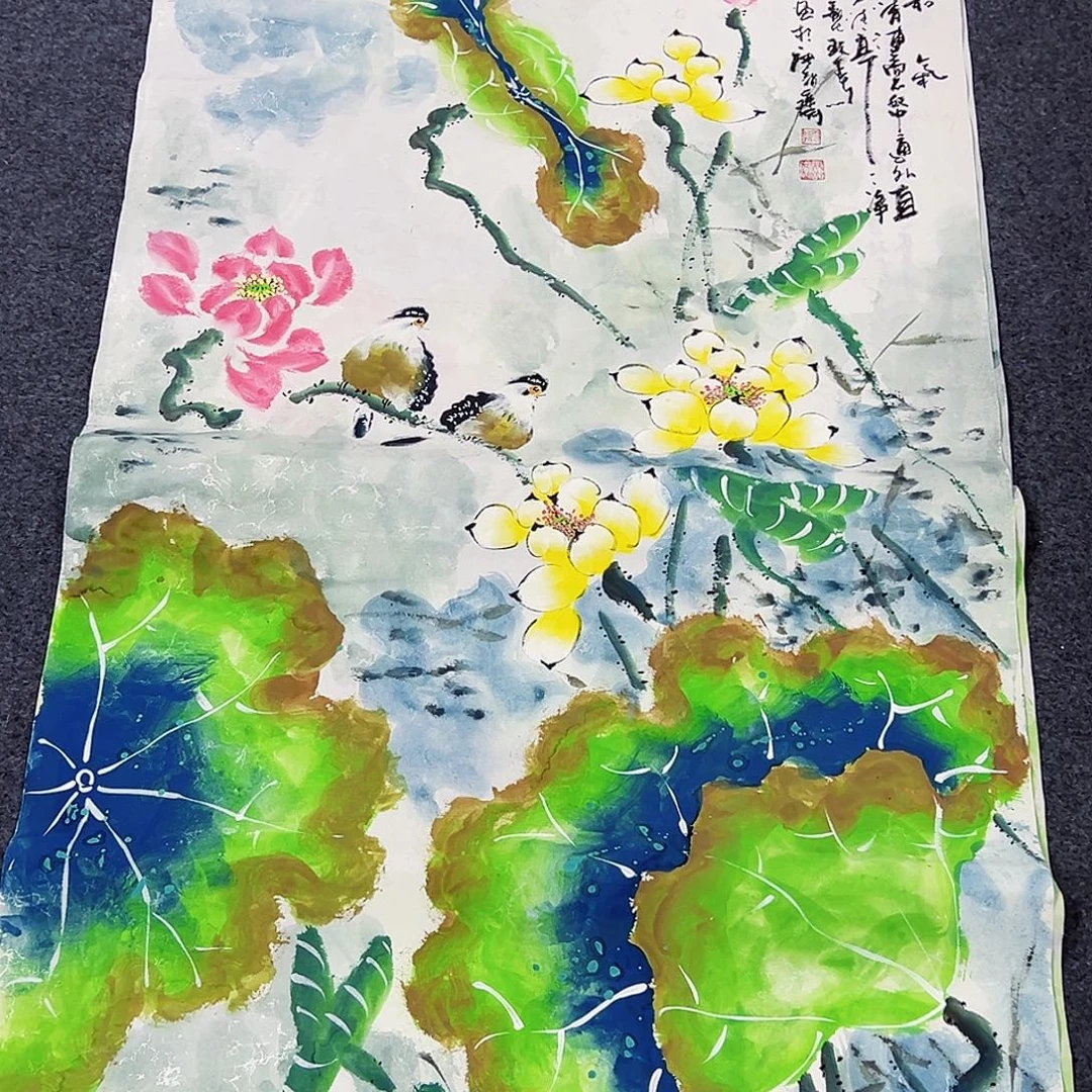 国画事事顺心如意万事如意