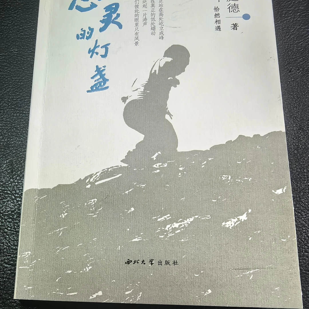 《心灵的灯盏》贾平凹做序，王庭德著