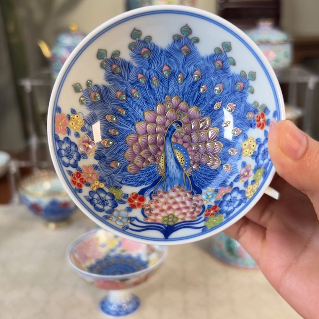 纯手工手绘 高端茶器