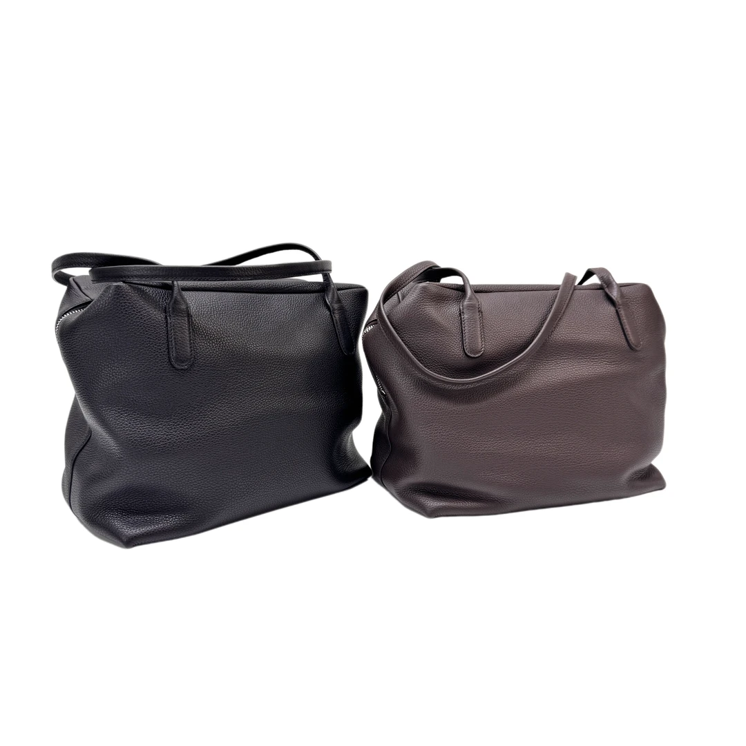 【TR -亨利保龄球】进口颈纹头层牛皮 内里羊皮 百搭腋下包经典气质